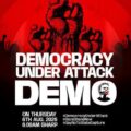 NPP Holds ‘Democracy Under Attack’ Protest Today