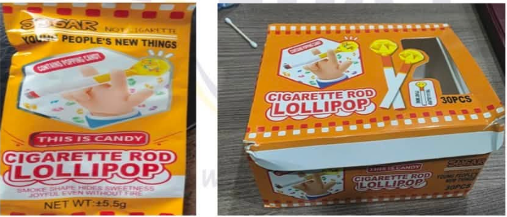 FDA Cracks Down on Sale of Unregistered Cigarette‑Shaped Candy