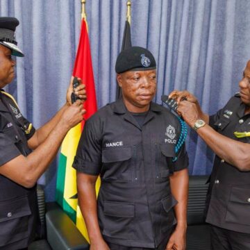 IGP Decorates Officer Promoted for Saving Lives at Aboso