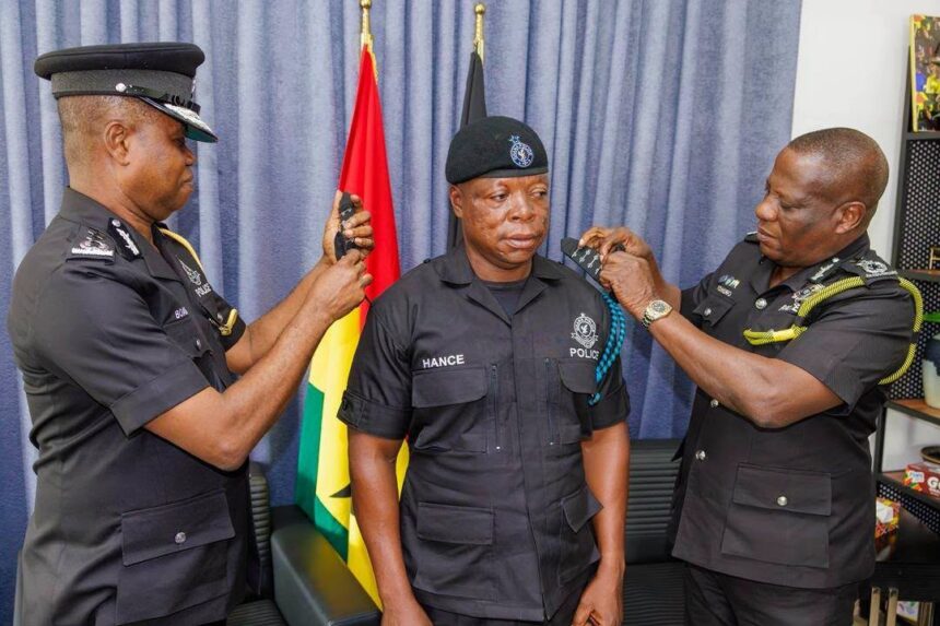 IGP Decorates Officer Promoted for Saving Lives at Aboso