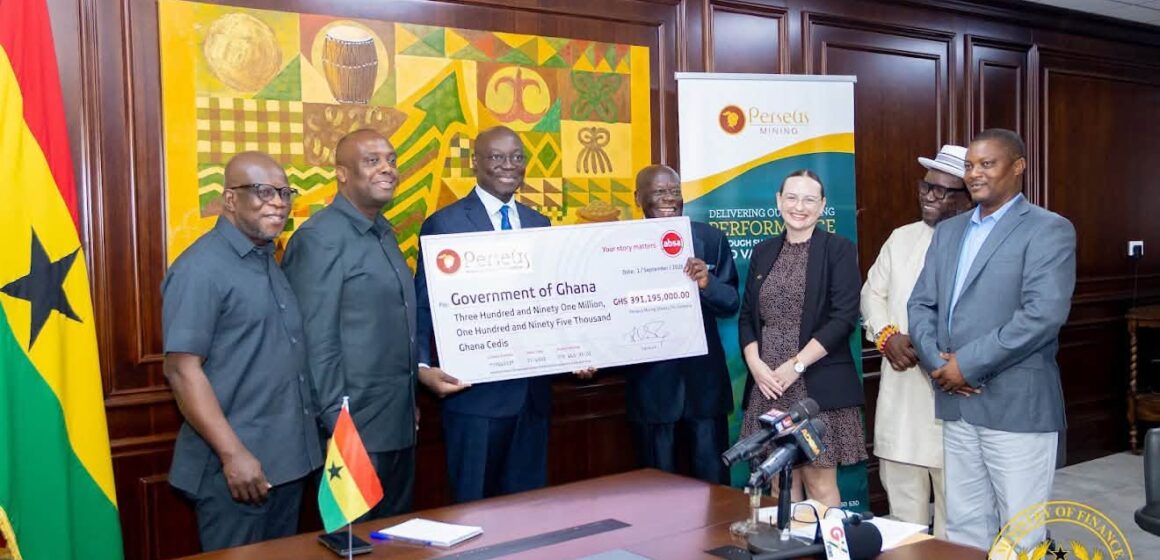 Perseus Mining Pays Record Dividend to Ghana