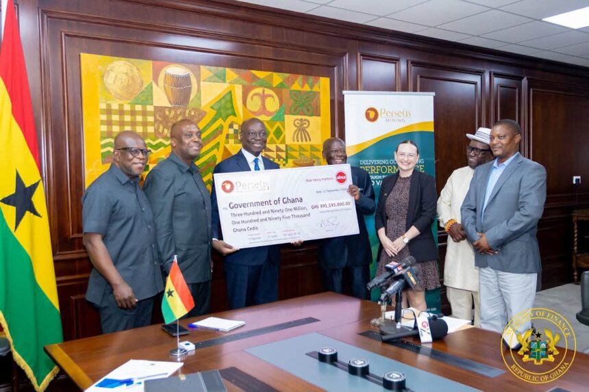 Perseus Mining Pays Record Dividend to Ghana