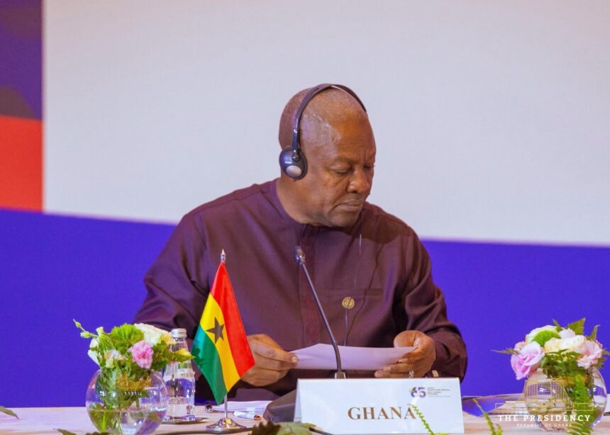 President Mahama Unveils “Accra Reset” at NAM Anniversary