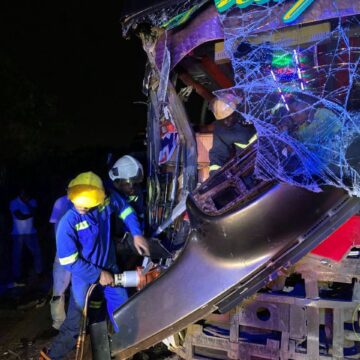 Two Granbird Buses Collide at Duapompo, 68 Rescued