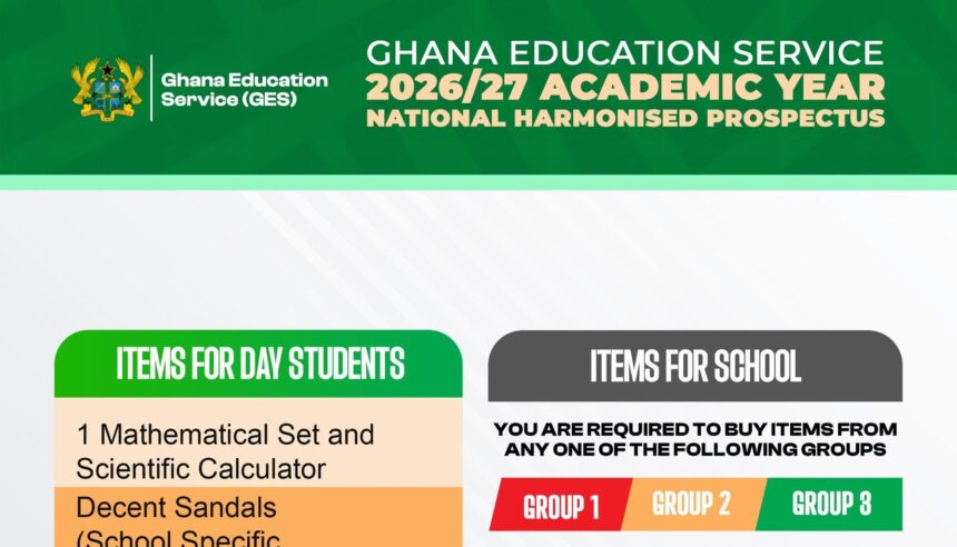 GES Releases Harmonised Prospectus for 2026/27 Academic Year