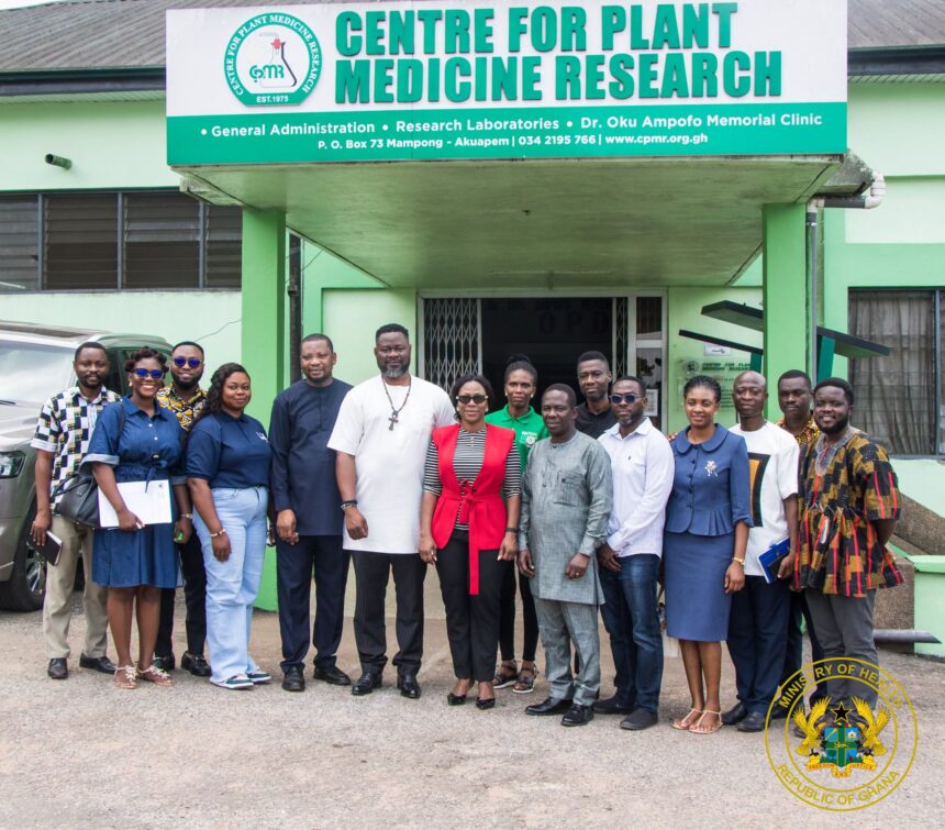 Deputy Health Minister Visits Centre for Plant Medicine Research Deputy Health Minister Visits Centre for Plant Medicine Research