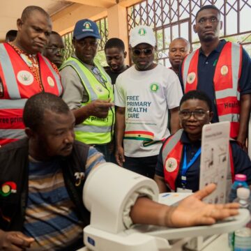 Hon. Akandoh Embarks on Monitoring Visit of Upper East Region