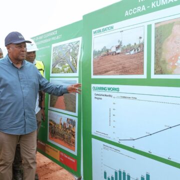 Mahama Honours Army Engineers for Swift Accra–Kumasi Expressway Clearance