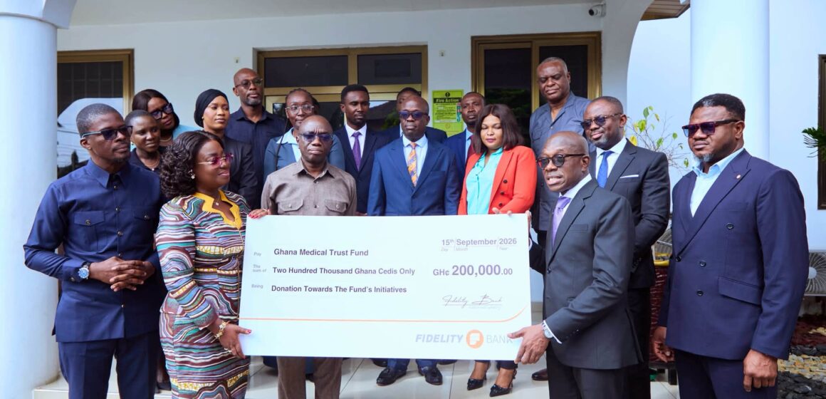 Fidelity Bank Donates GH¢200,000 to Ghana Medical Trust Fund