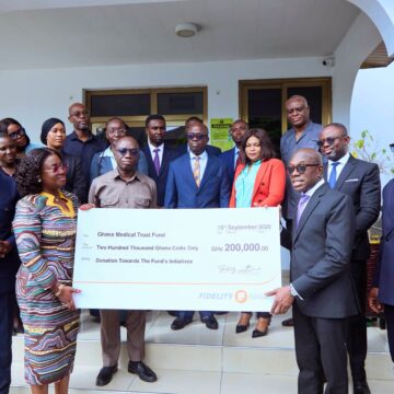 Fidelity Bank Donates GH¢200,000 to Ghana Medical Trust Fund