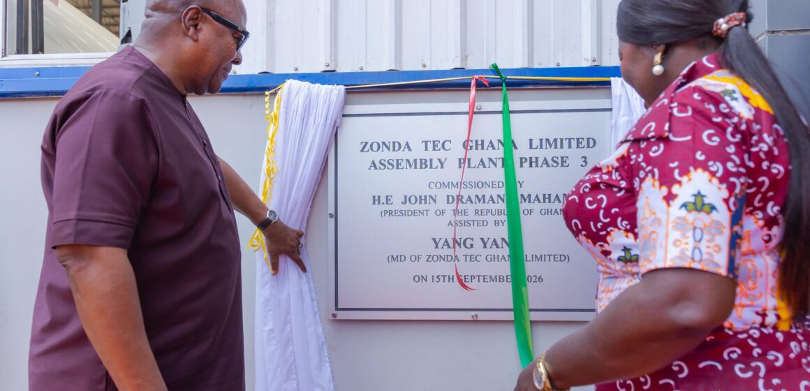 President Commissions Expanded Zonda Tec Ghana Facility President Commissions Expanded Zonda Tec Ghana Facility