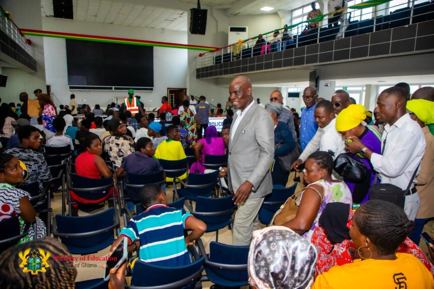 Education Minister Visits CSSPS Resolution Centre, Assures Aggrieved Parents and Students