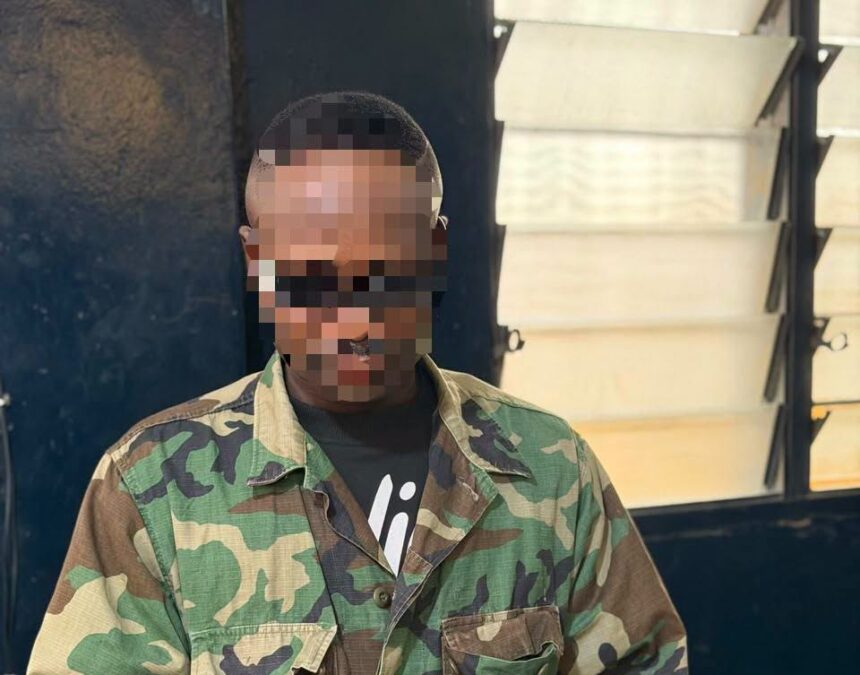 Ashaiman Police Arrest Ex‑Convict for Impersonating Soldier