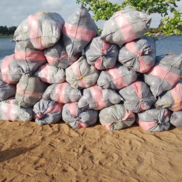 Tema Police Seize Over 2,000 Slabs of Suspected Indian Hemp in River Volta Operation