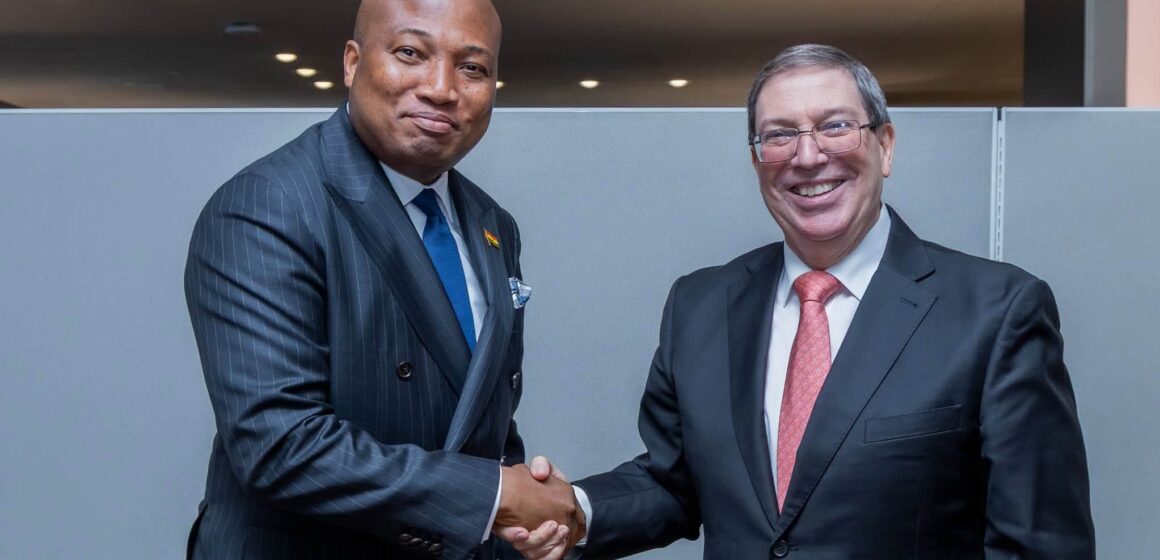 Ghana and Cuba Reaffirm Solidarity, Advance Cooperation in Key Sectors