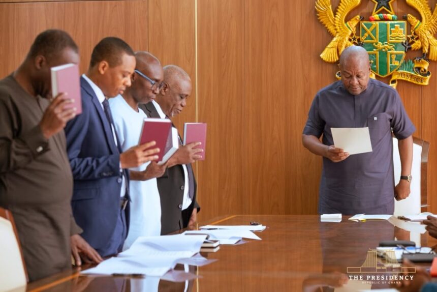 President Mahama inaugurates Independent Fiscal Council To Drive Transparency and Economic discipline