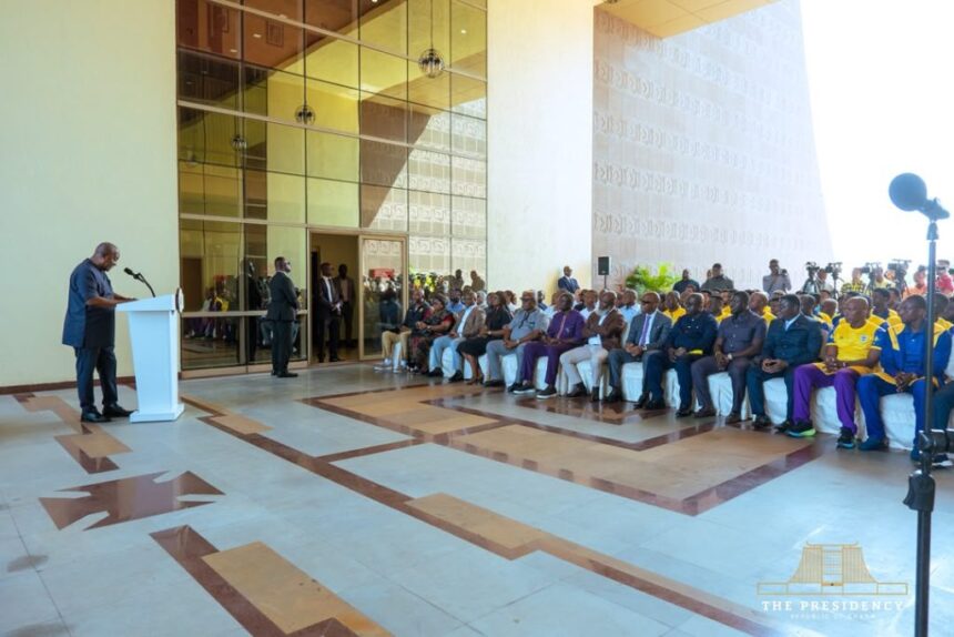 “Raise the Bar” – Mahama tasks FA to revive youth football.