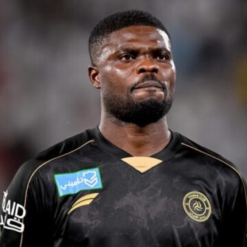 Thomas Partey ruled out of Al-Shabab’s next two matches