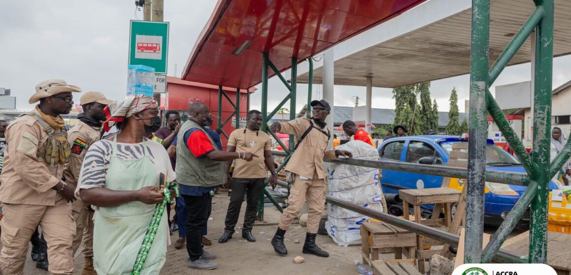 AMA Intensifies Enforcement To Reclaim BRT Bus Shelters From Traders