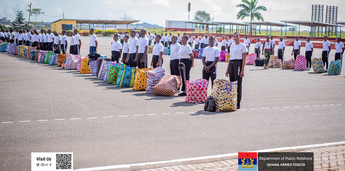 Second Batch of GAF Recruits Begin Basic Military Training Second Batch of GAF Recruits Begin Basic Military Training