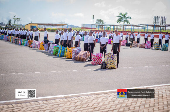 Second Batch of GAF Recruits Begin Basic Military Training