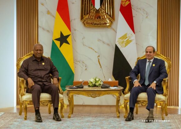 Ghana, Egypt Deepen Cooperation in Defence, Pharmaceuticals and Infrastructure