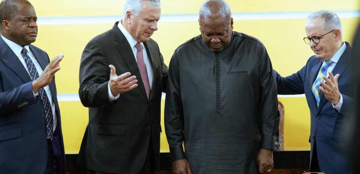 President Mahama Receives World Assemblies of God Fellowship Delegation