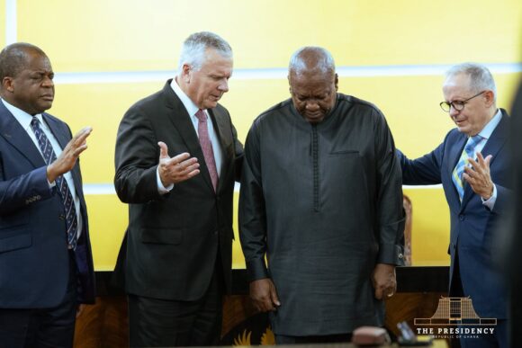 President Mahama Receives World Assemblies of God Fellowship Delegation