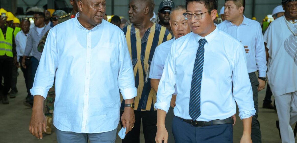 Mahama Reaffirms Commitment to Private Investment During Visit to Bright International Industrial Zone Mahama Reaffirms Commitment to Private Investment During Visit to Bright International Industrial Zone