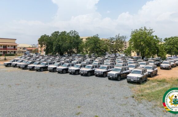 Government Hands Over 128 Vehicles to MMDCEs to Boost Local Governance