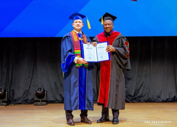 Mahama Honoured by Russian University for Advancing Education and Ghana-Russia Cooperation