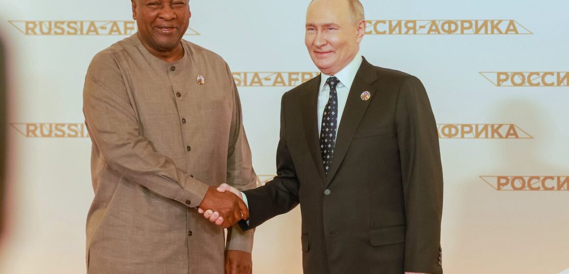 President Mahama Joins African Leaders at Russia-Africa Summit Opening Ceremony