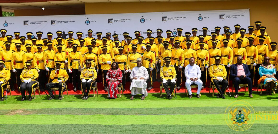 Vice President Charges New Prison Officers to Uphold Professionalism and Integrity