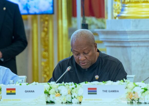 Africa is seeking mutually beneficial partnerships, not aid dependency — President Mahama at Russia–Africa Summit.