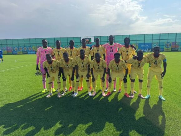 Ghana U-15 Boys Complete Perfect Group Stage with 7-0 Win Over Guam